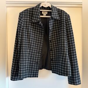 Vintage plaid jacket